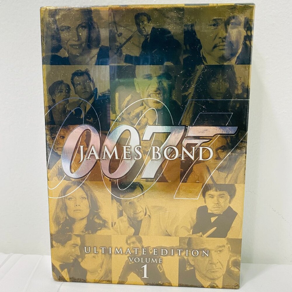 NEW SEALED JAMES BOND 007 ULTIMATE EDITION VOLUME 1, 10-DISC DVD SET